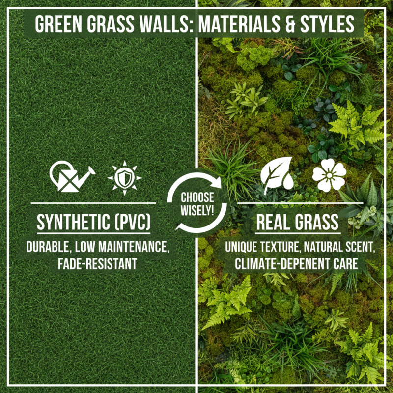 How to Choose the Best Green Grass Wall for Your Space?