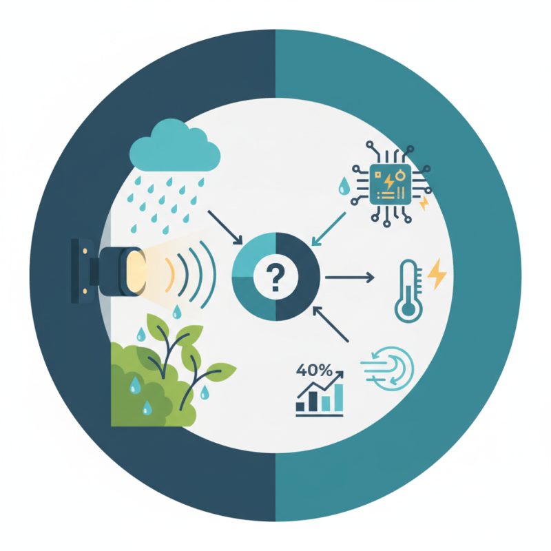 Why do motion sensor lights trigger when it rains?
