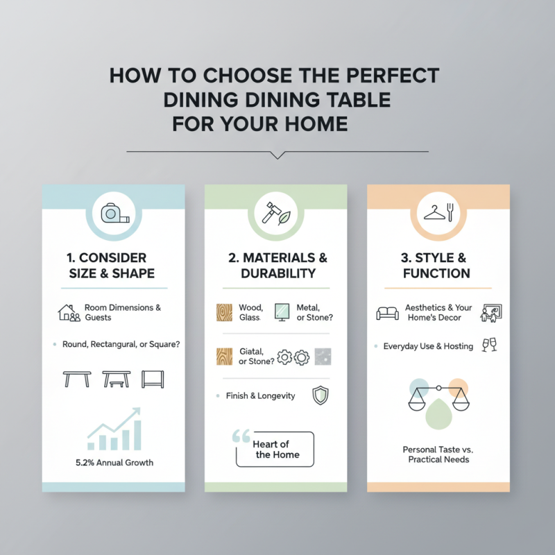How to Choose the Perfect Nood Dining Table for Your Home?