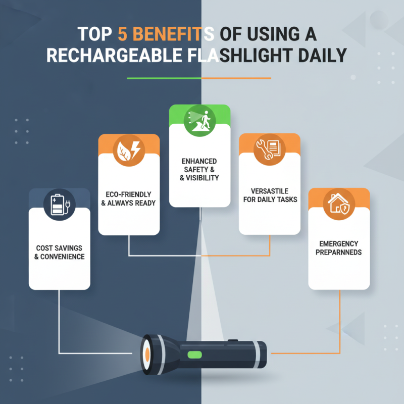 Top 5 Benefits of Using a Rechargeable Flashlight Daily?
