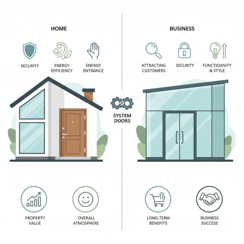 Why Choosing the Right System Doors Matters for Your Home or Business?