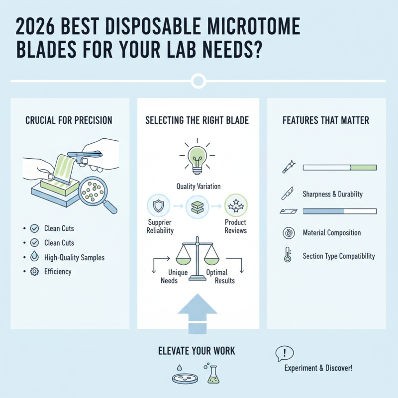 2026 Best Disposable Microtome Blades for Your Lab Needs?