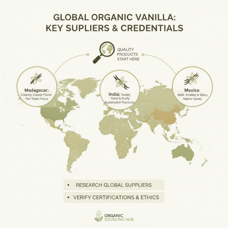 How to Find the Best Organic Vanilla Suppliers Worldwide?
