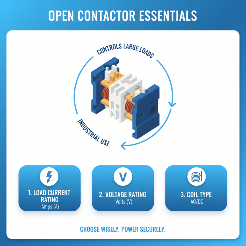 2026 Best Open Contactor Options for Your Electrical Projects?