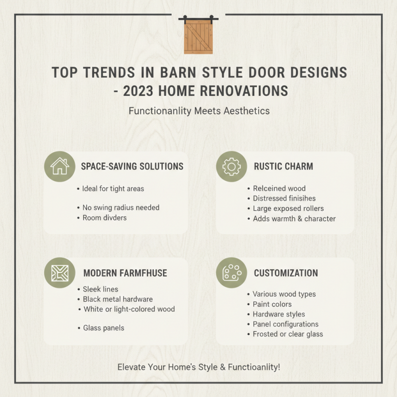 Best Barn Style Doors for Your Home Renovation Ideas?