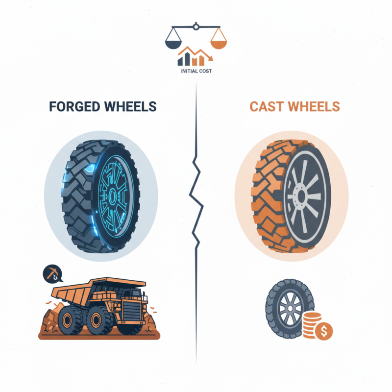 Why Are Forged Wheels Stronger Than Cast Wheels in Mining?