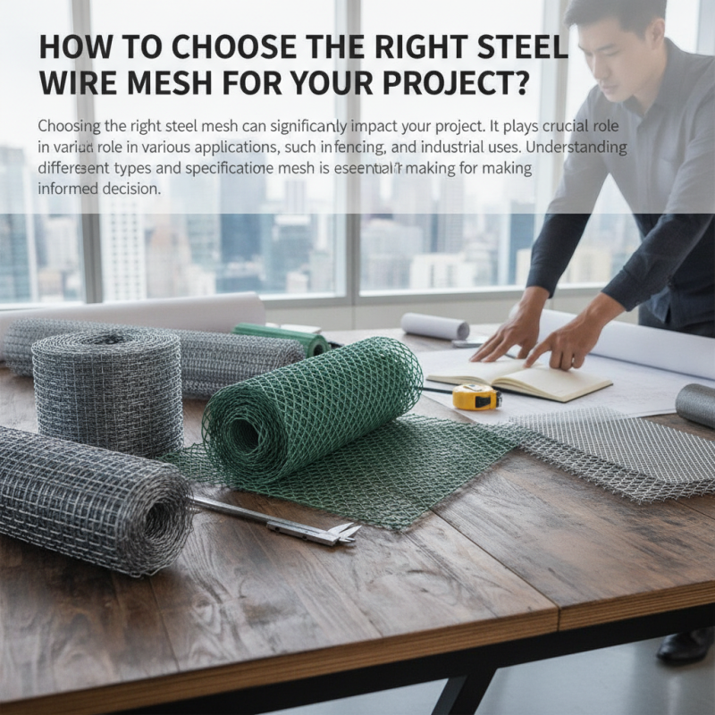 How to Choose the Right Steel Wire Mesh for Your Project?