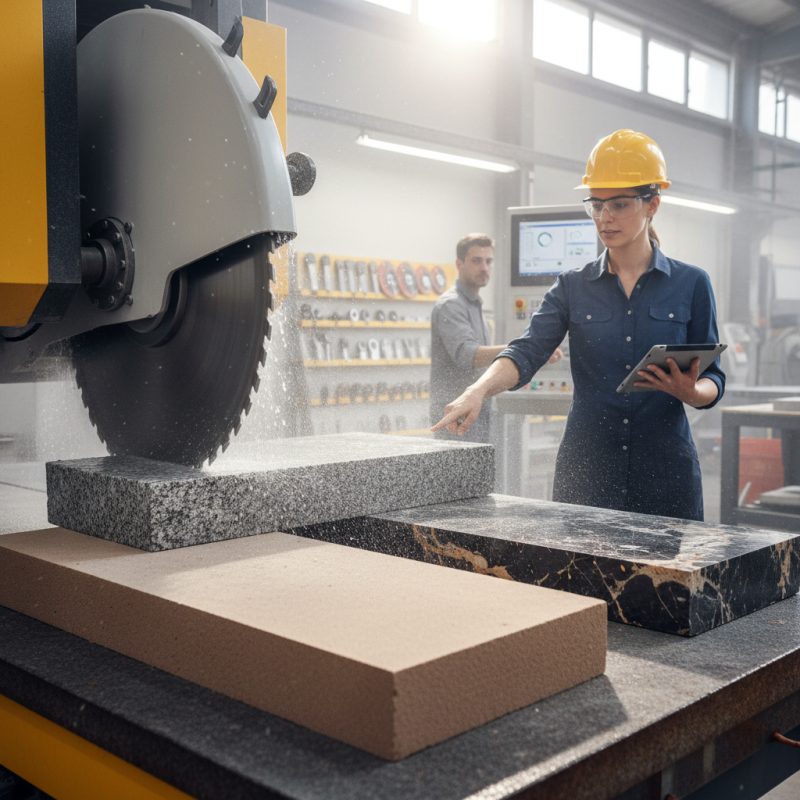Why is it Important to Optimize Cutting Speed for Different Stone Materials?