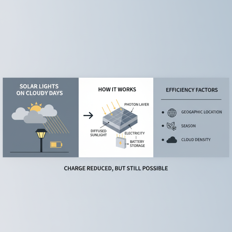 Can Solar Lights Charge on Cloudy Days Effectively?
