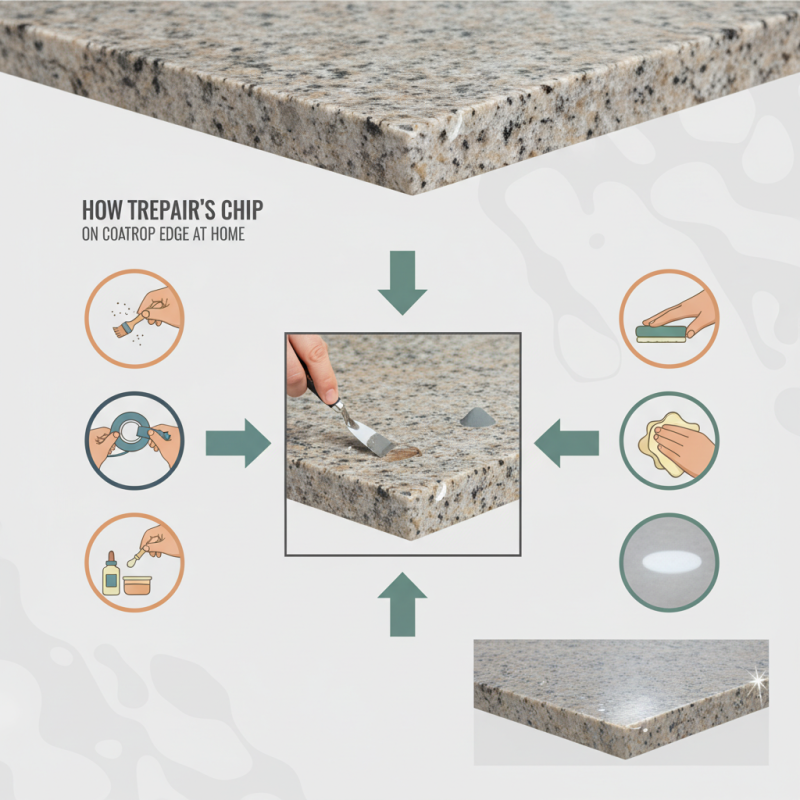 How to Fix a Chip on Granite Countertop Edge at Home?