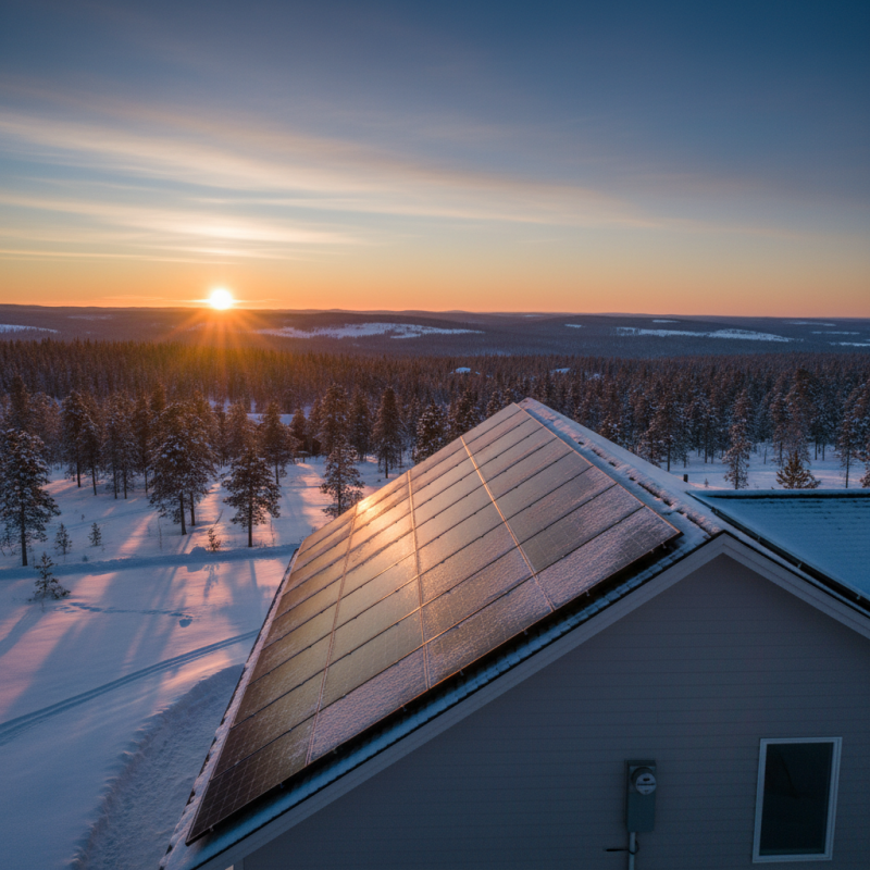 How to Determine the Best Angle for Solar Panels in Winter?