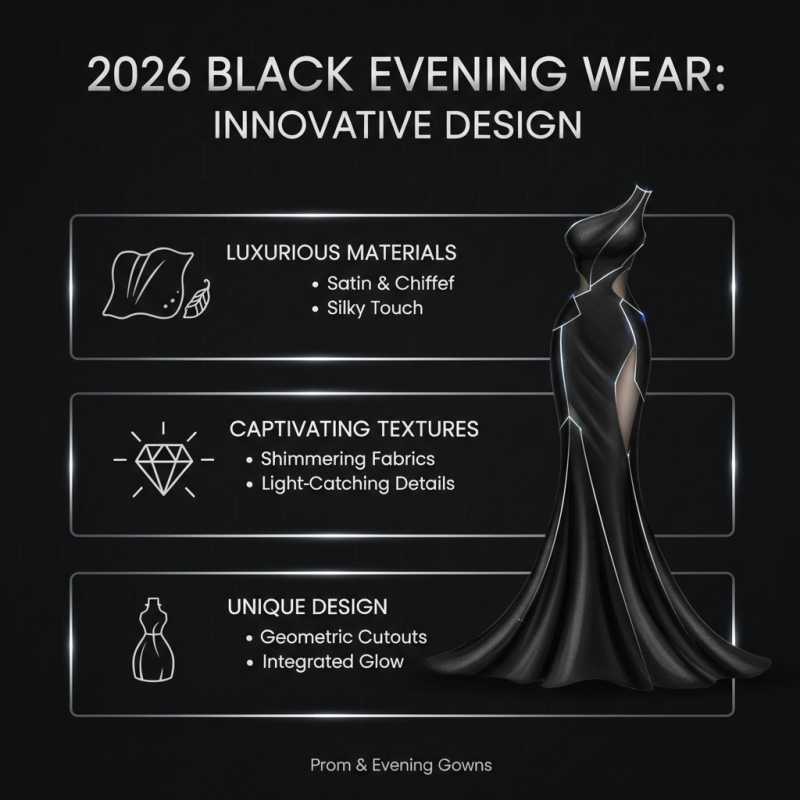 2026 Top Black Prom Gowns Trends for Global Buyers?