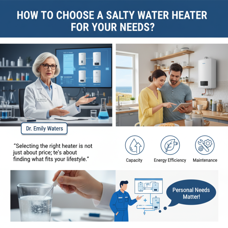 How to Choose a Salty Water Heater for Your Needs?