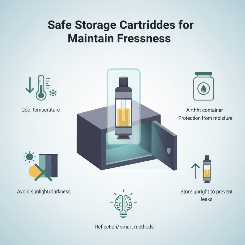 How to Store Vape Cartridges Safely for Optimal Freshness?