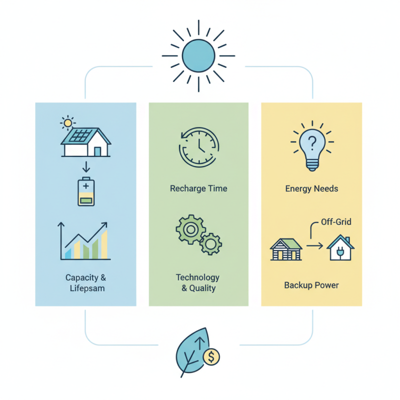 How to Choose the Best Solar Battery for Your Needs?
