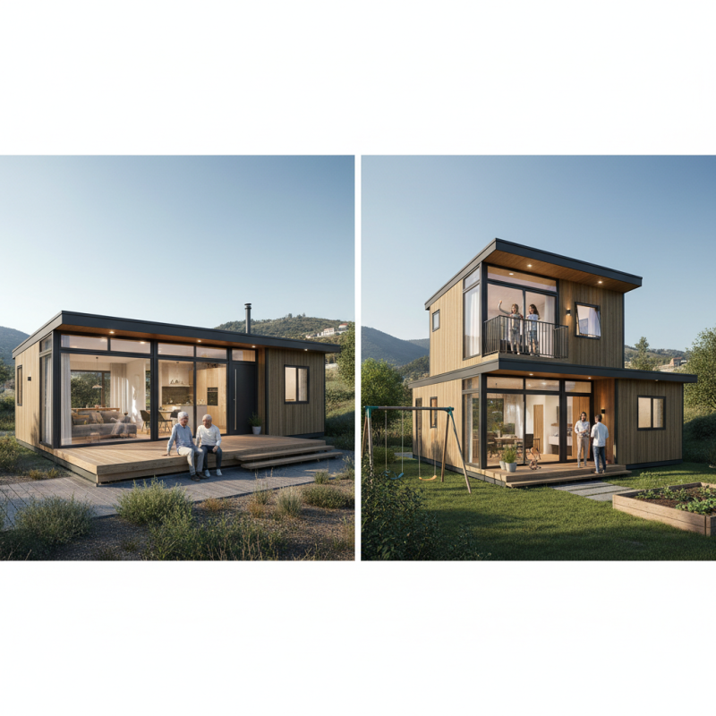 How to Choose Between Single and Double Storey Prefab Homes?