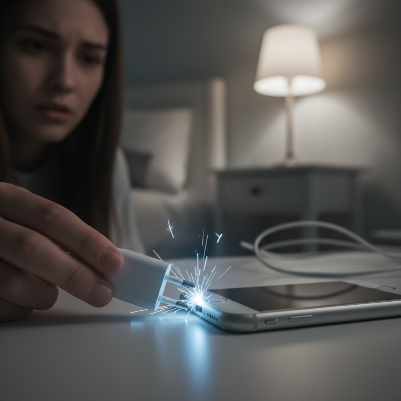 What to Do If Your Charger Sparks at the Terminal?