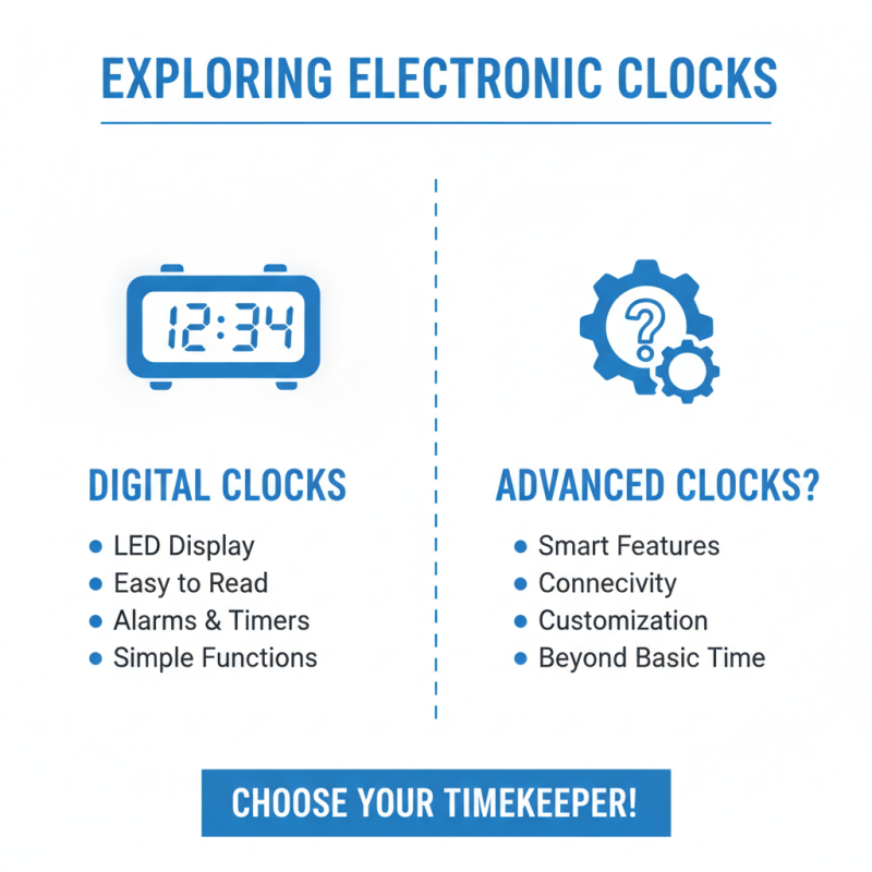 How to Choose the Best Electronic Clock for Your Needs?