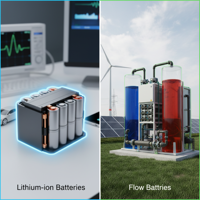 How to Distinguish Between Lithium-ion and Flow Batteries?