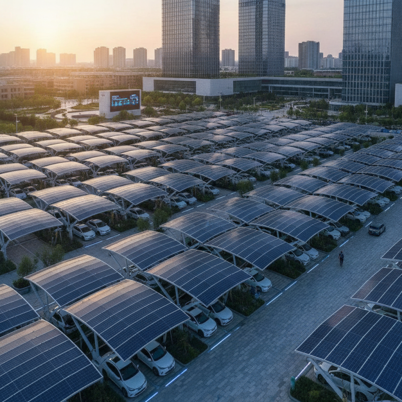 Top 10 Solar Canopy Parking Lot Innovations in China Today?