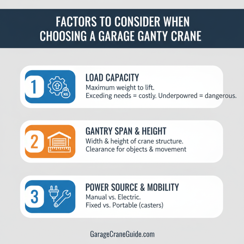 Top Tips for Choosing the Right Garage Gantry Crane?