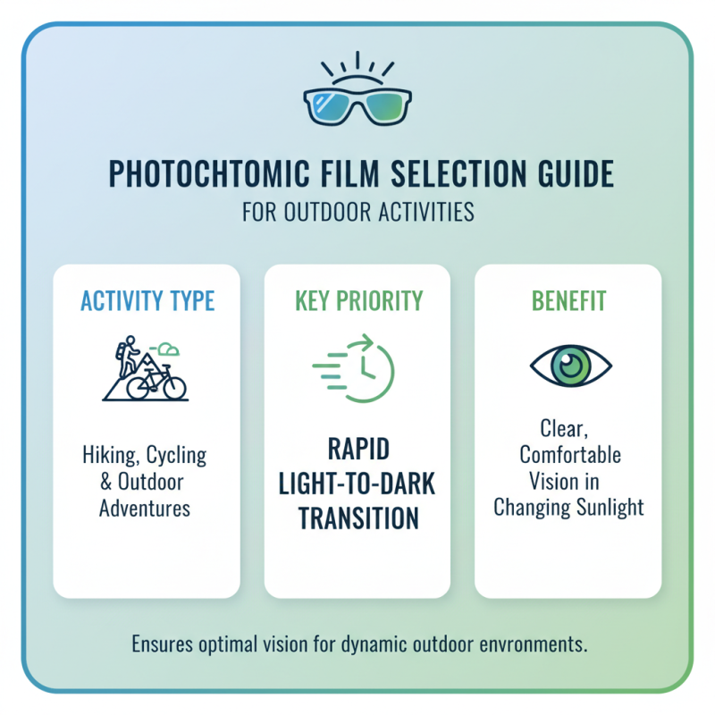 Essential Tips for Choosing Photochromic Film for Your Needs?