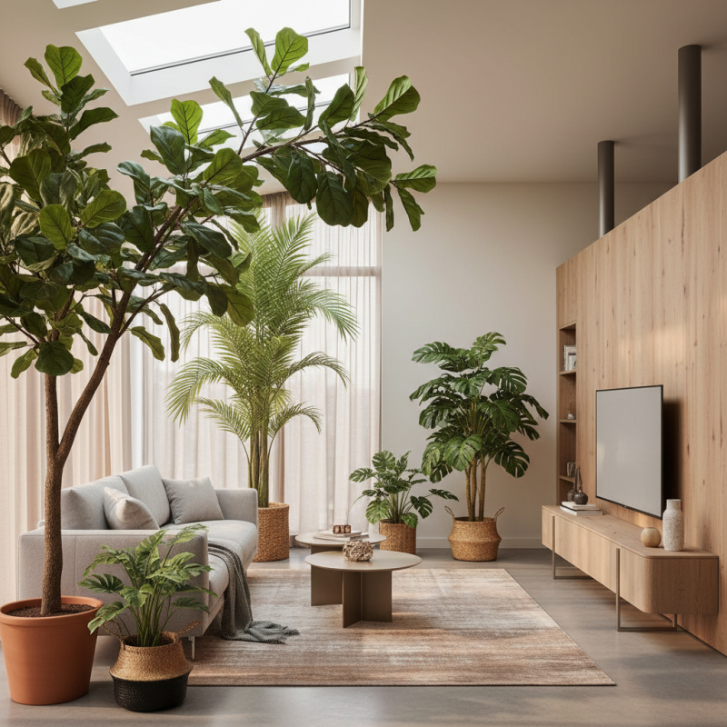 How to Choose Huge Fake Plants for Your Space in 2026?