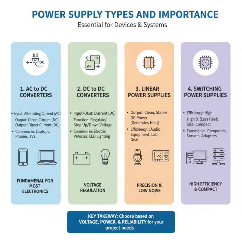 Top Power Supply Types You Should Know About?