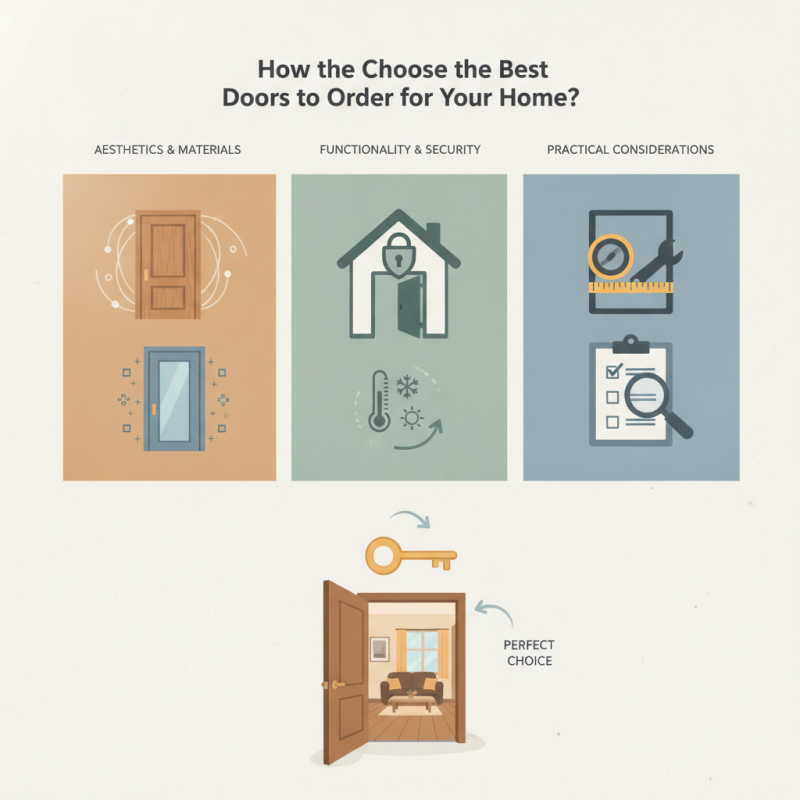 How to Choose the Best Doors to Order for Your Home?