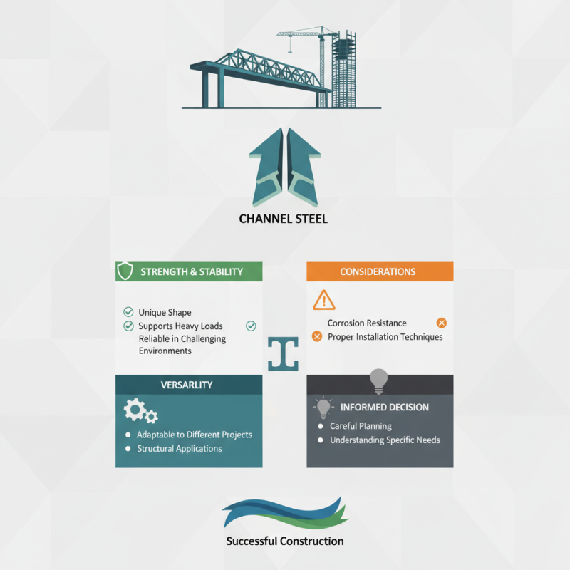 Why Choose Channel Steel for Your Construction Projects?