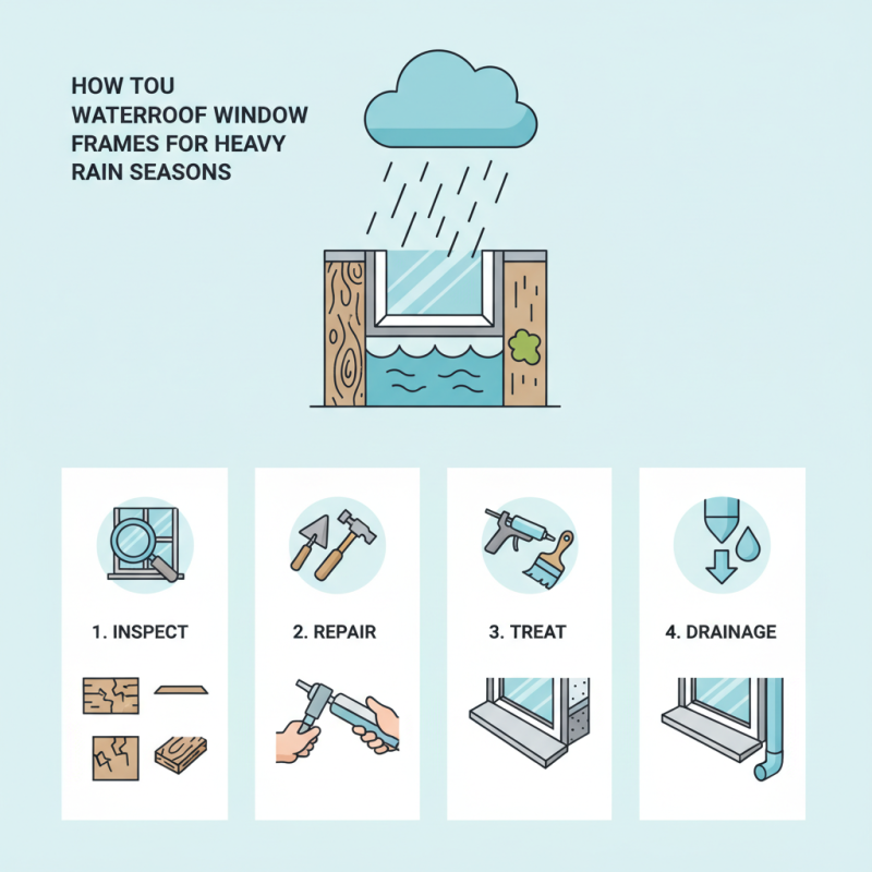 How to Waterproof Window Frames for Heavy Rain Seasons?