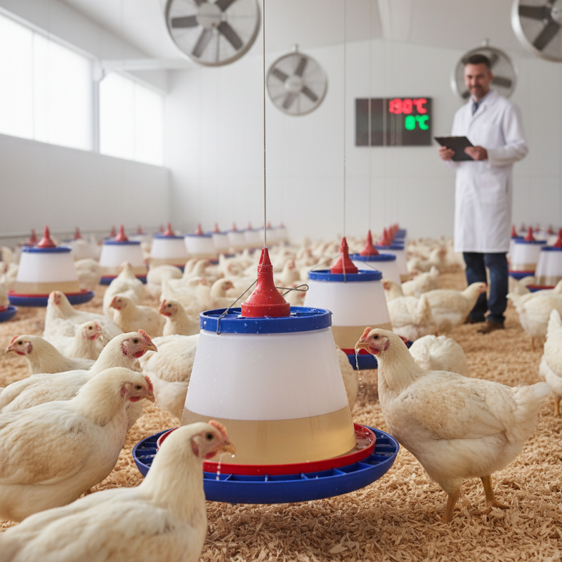 How to Reduce Heat Stress in Poultry with Electrolyte Supplements?