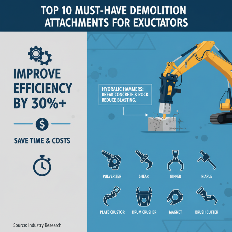 Top 10 Demolition Attachments For Excavators You Need to Know?