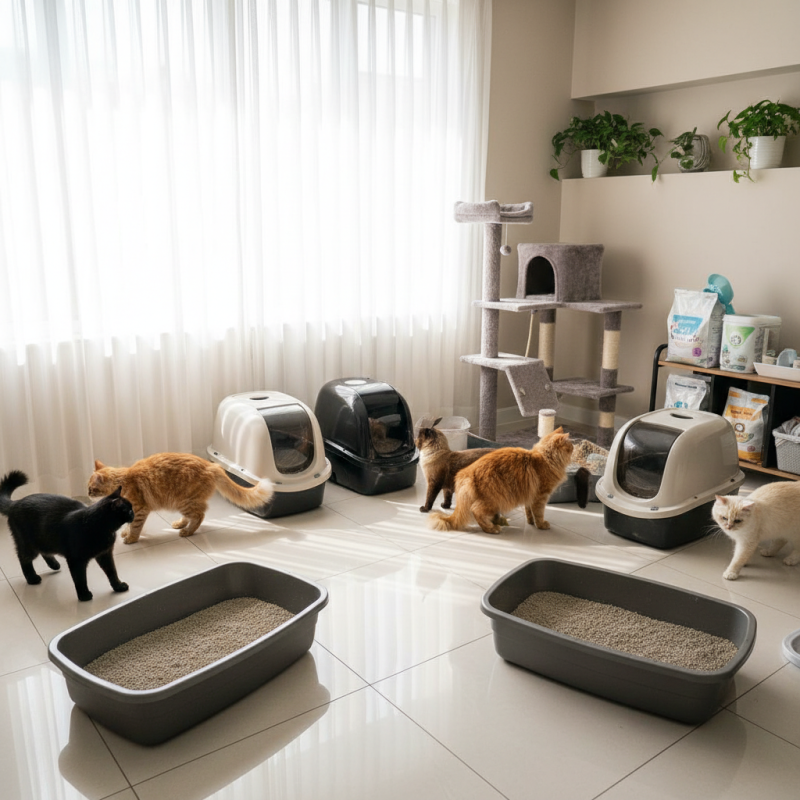 How To Keep Litter Boxes Clean For Multiple Cats?