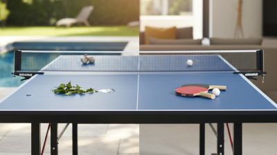 Best Foldable Indoor Outdoor Ping Pong Table for Your Game?