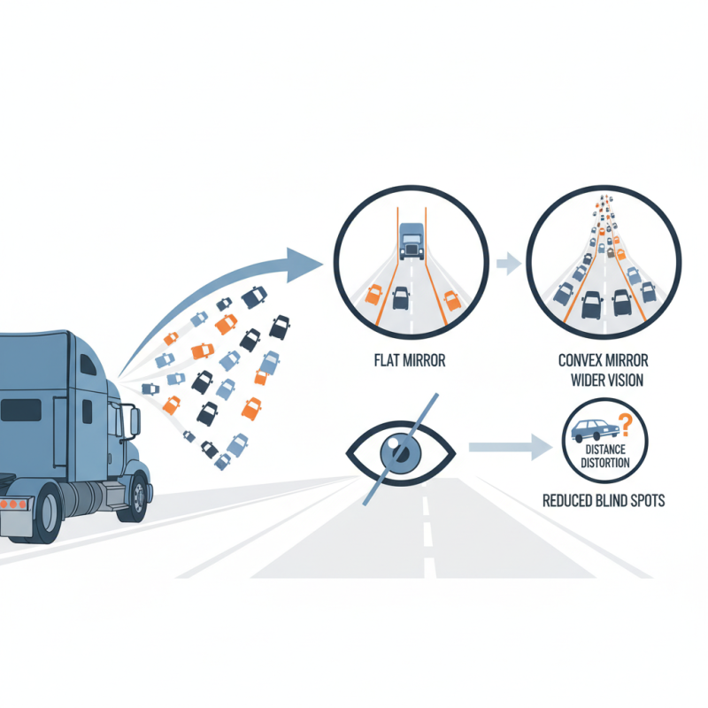 Why Are Heavy Truck Mirrors Convex instead of Flat?