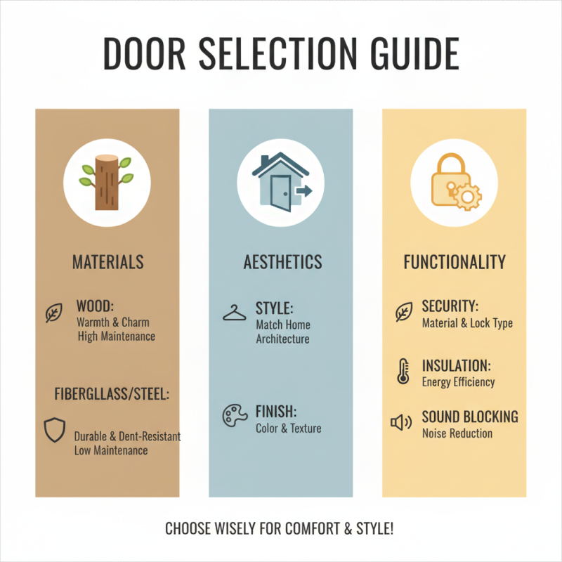 How to Choose the Best Doors to Order for Your Home?