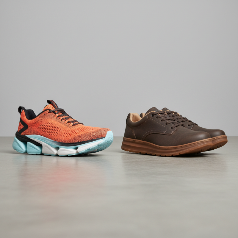 What is the Difference Between Running and Walking Shoes?