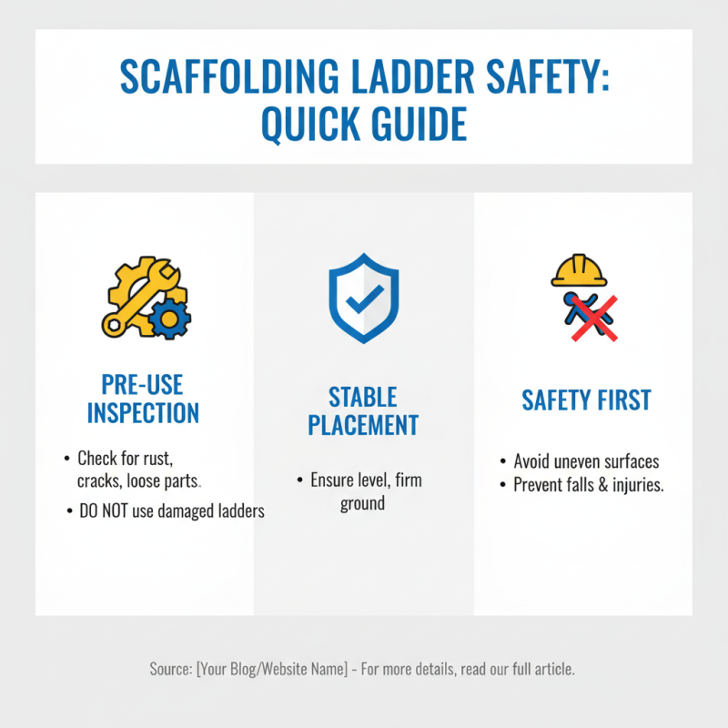 Best Scaffolding Ladder Options for Safety and Efficiency?