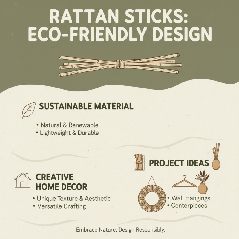 How to Use Natural Rattan Sticks for Home Decor and Craft Projects?