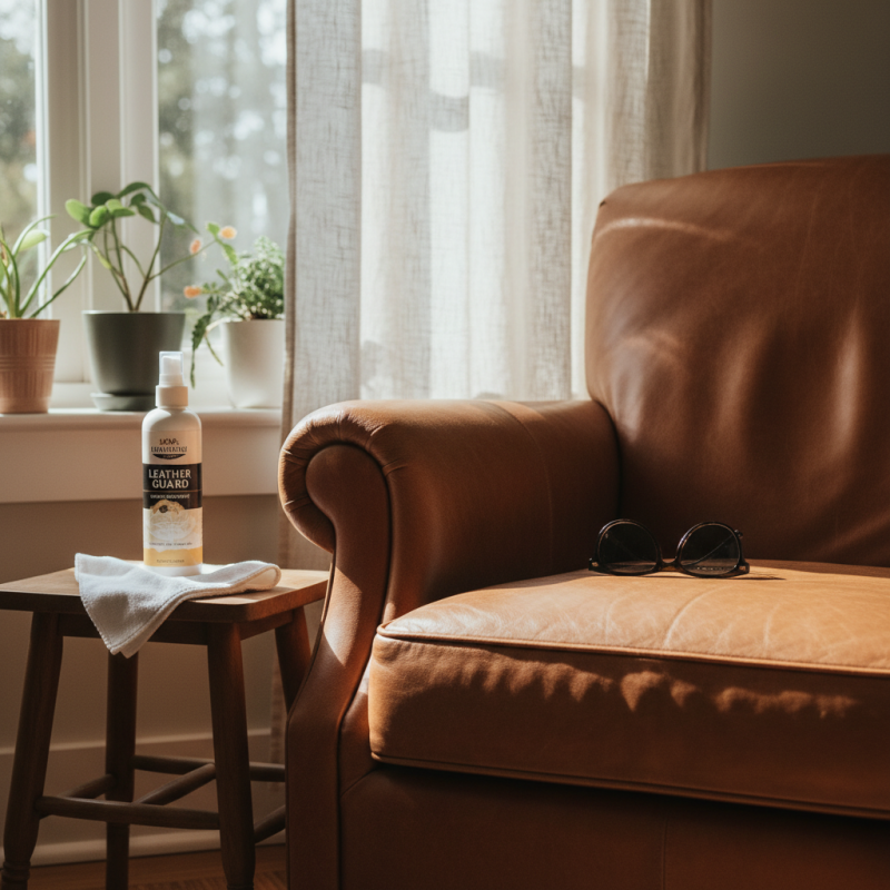 2026 Best Ways to Prevent Sun Damage on Leather Furniture?