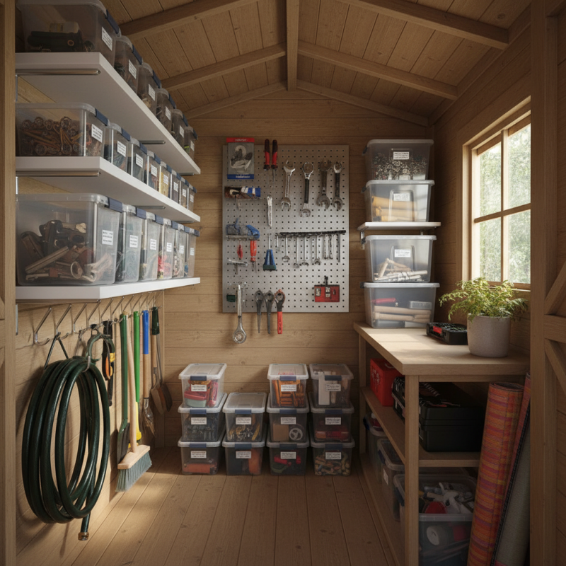 Maximize Storage in a Tiny Shed with These Simple Tips?