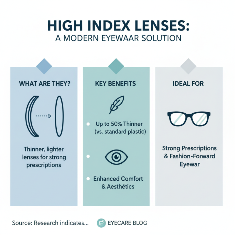 Top 10 Benefits of High Index Lenses for Eyewear Selection?