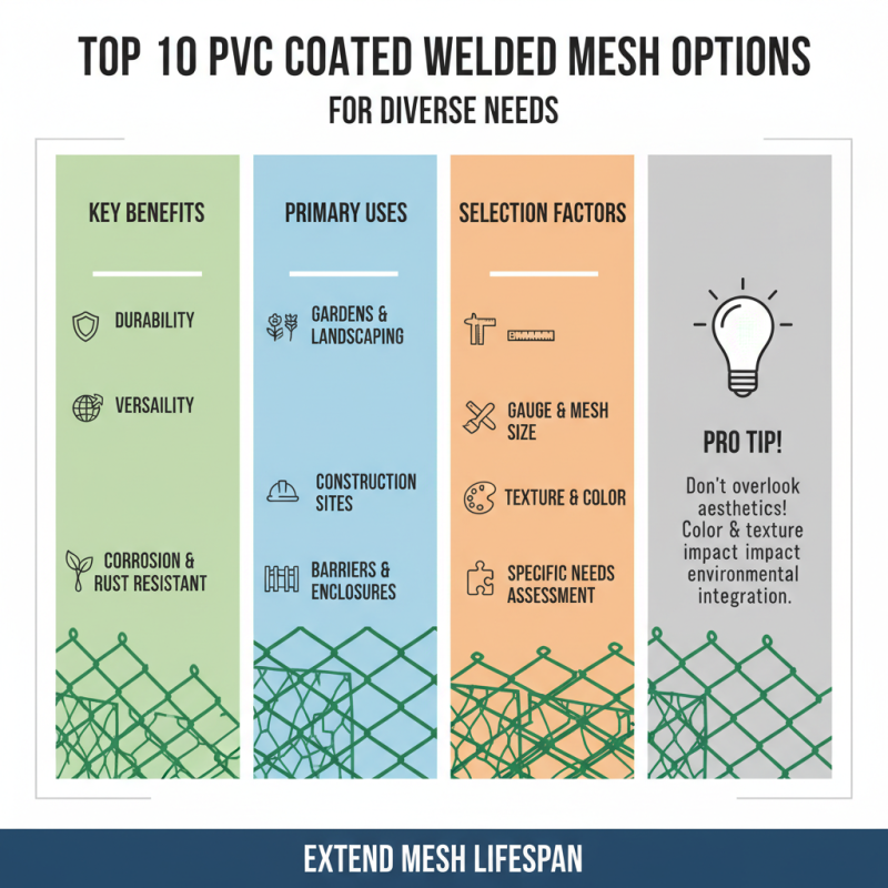 10 Best PVC Coated Welded Mesh Choices for Global Buyers