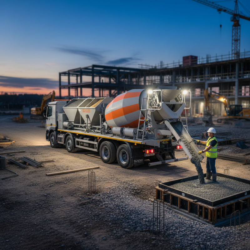 What is a Volumetric Concrete Lorry and How Does It Work?