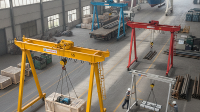 Top 5 Mobile Gantry Crane Models for Efficient Lifting?