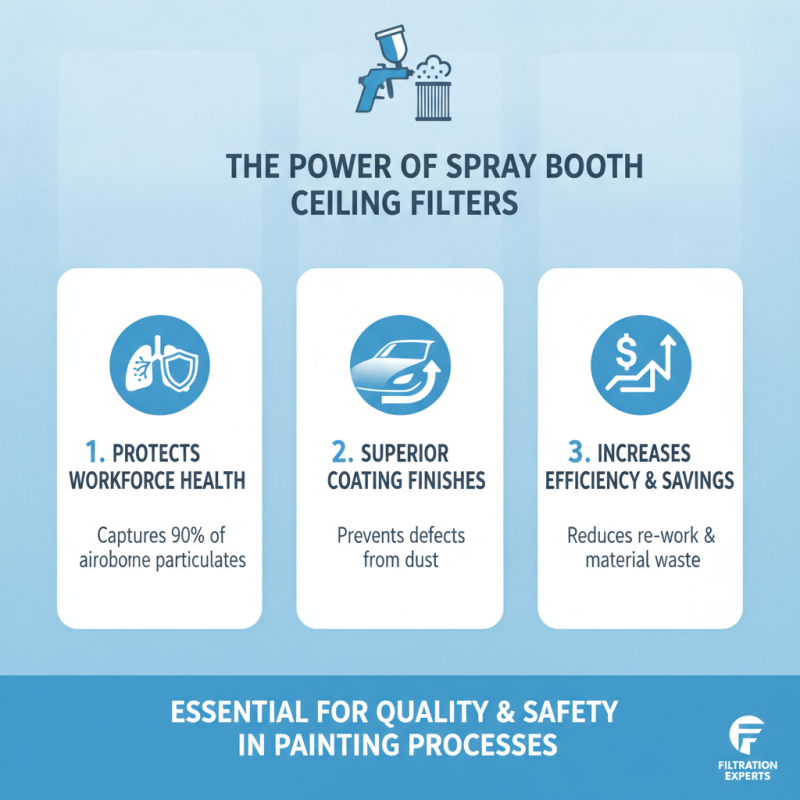 Top 10 Benefits of Spray Booth Ceiling Filters for Your Business?