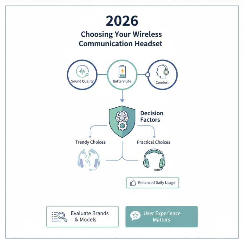 2026 How to Choose the Best Wireless Communication Headset?
