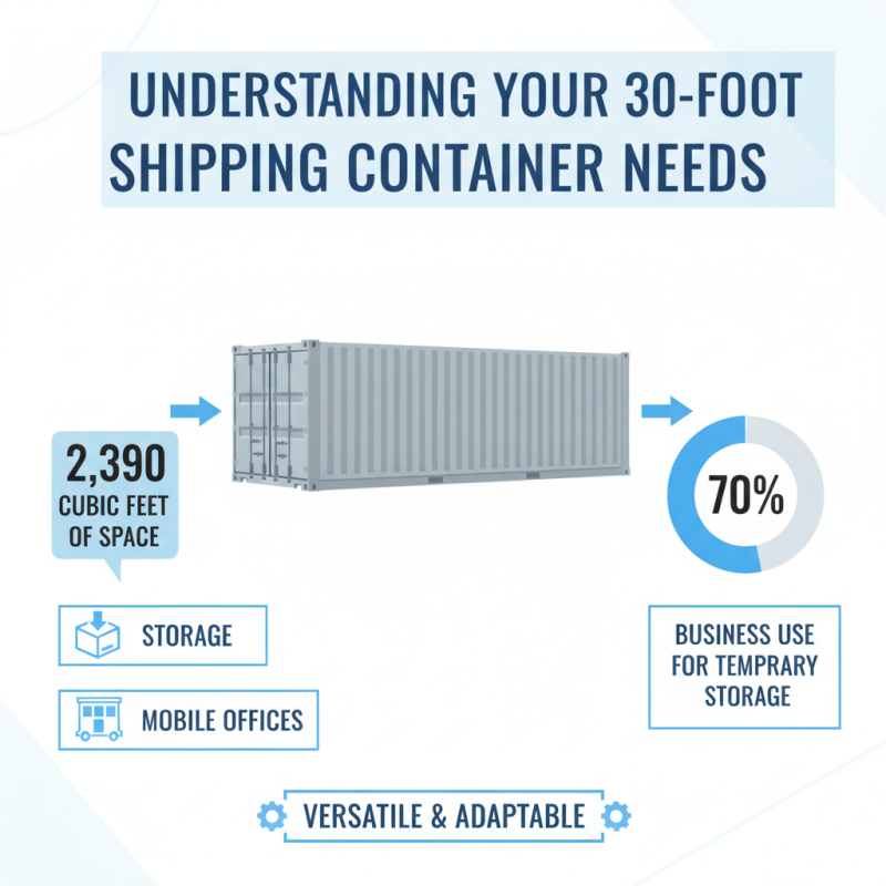 How to Buy a 30 Foot Shipping Container for Your Needs?