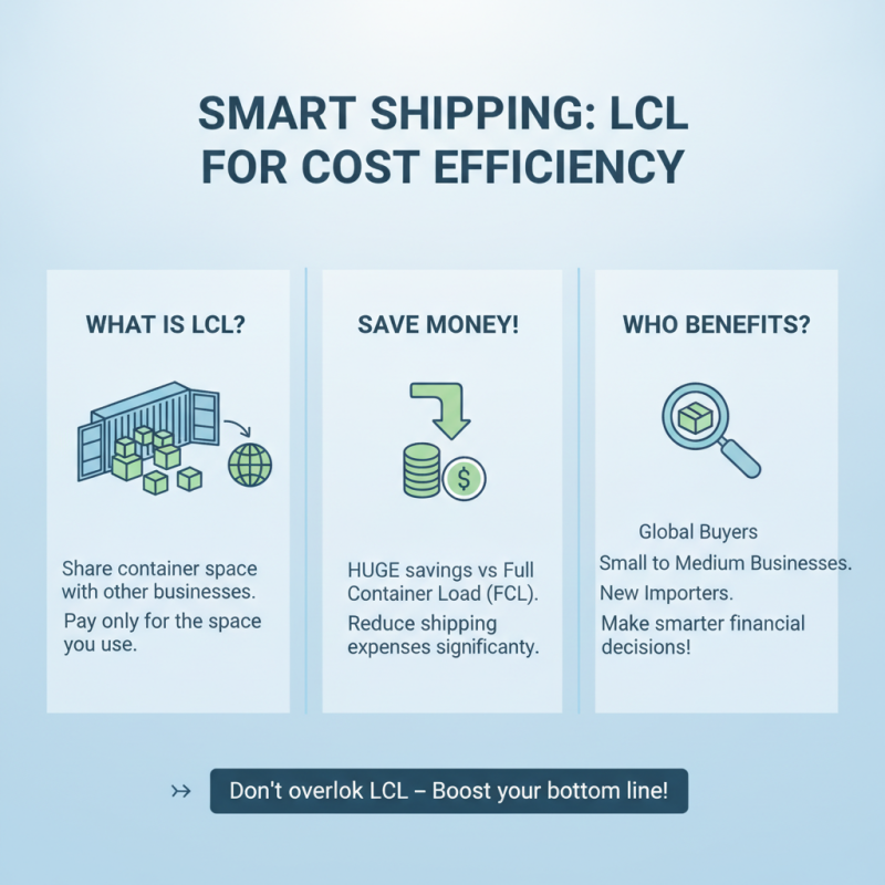 2026 Best LCL Shipping Tips for Global Buyers to Save Costs